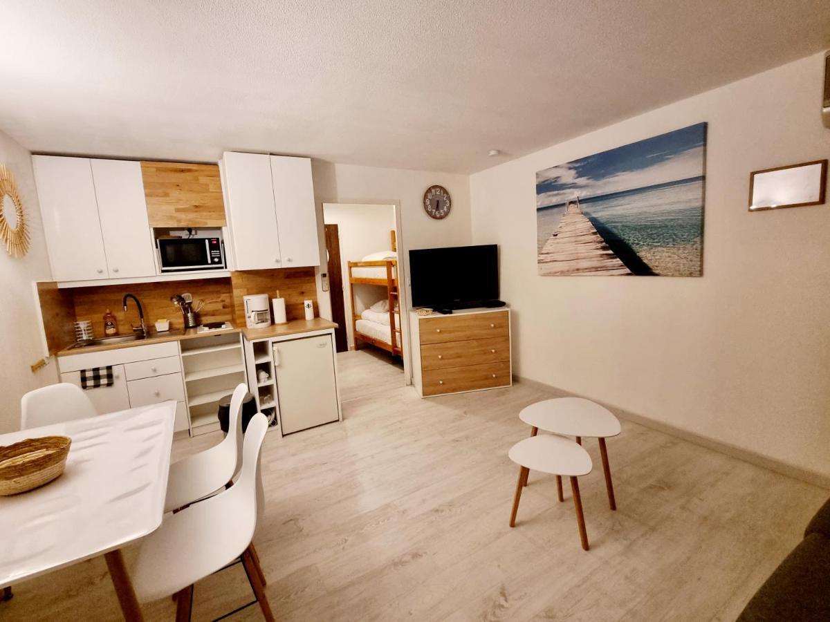 100 M De La Plage - Les Cigales De Mer - Studio Cabine - Parking Le Grau-du-Roi Luaran gambar